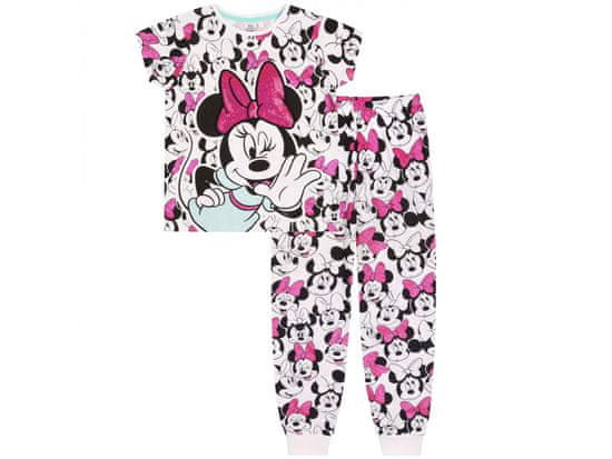 Disney Dvojdielne pyžamo Mini Mouse DISNEY s trblietkami a flitrami