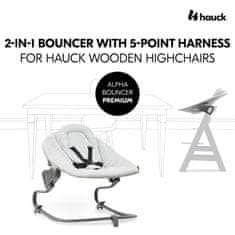Hauck Alpha+ Bouncer premium Light Grey