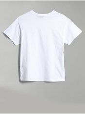 Napapijri Biele dámske tričko s výšivkou NAPAPIJRI Salis SS W 2 XS
