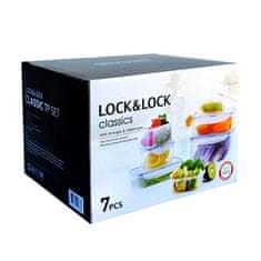 Lock&Lock Súprava potravinových dóz Lock &amp; Lock 7 ks (HPL809BS)