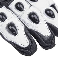 W-TEC Moto rukavice Radoon Farba čierno-biela, Veľkosť M