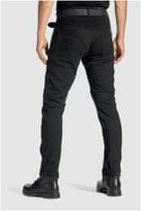 PANDO MOTO nohavice jeans KARLDO KEV 01 Short čierne 30