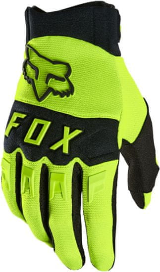 FOX rukavice DIRTPAW 21 fluo černo-žlté