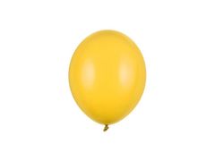PartyDeco Balóny medovo žlté 12cm 100ks