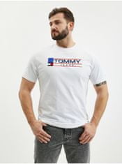 Tommy Jeans Tričká s krátkym rukávom pre mužov Tommy Jeans - biela XL