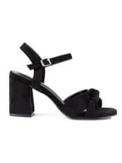 Vinceza Dámske sandále 93101 + Nadkolienky Gatta Calzino Strech, čierne, 36