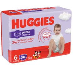 Huggies HUGGIES Pants Nohavičky plienkové jednorazové 6 (15-25 kg) 30 ks
