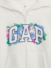 Gap Detská mikina s kvetinovým logom XS