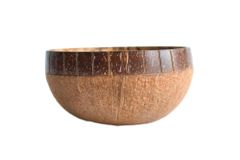 Kokonat Bowls Veľká pruhovaná kokosová miska