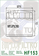 Hiflofiltro Olejový filter HF153