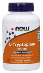 NOW Foods L-Tryptofán 500 mg, 120 rastlinných kapsúl
