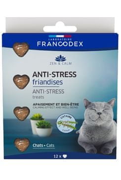 Francodex Pochúťka Anti-Stress pre mačky 12ks
