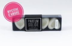 Autour du parfum Parfém - Sada 4 tajomných srdiečok s vôňou jantáru