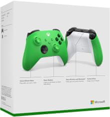 Xbox saries Bezdrátový ovládač, Xbox Green (QAU-00091)