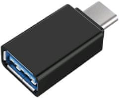 C-Tech adaptér USB-C - USB-A, USB 3.2, M/F