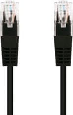 C-Tech kábel UTP, Cat5e, 0.5m, čierna