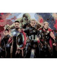 Avengers Maľovanie podľa čísel 40 x 50 cm - Engame