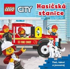 LEGO CITY Hasičská stanica - Tlač, ťahaj a posúvaj