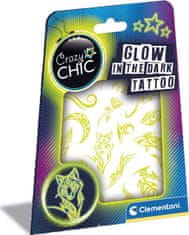 Clementoni Crazy Chic Tetovanie svietiace v tme