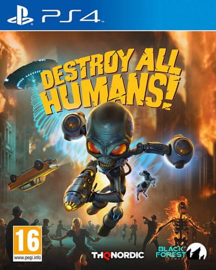 THQ Destroy All Humans (PS4)