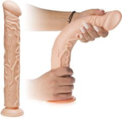 XSARA Žilnatý penis více než 34 cm penetrátor na přísavce dildo xxl – 74924538