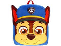 Paw Patrol Paw Patrol Chase Plyšový batoh do škôlky s ušami modrý 28x20x10 cm
