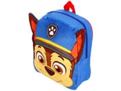 Paw Patrol Paw Patrol Chase Plyšový batoh do škôlky s ušami modrý 28x20x10 cm
