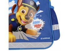 Paw Patrol Paw Patrol Chase Modrý batoh do škôlky pre chlapca, reflexný 31x25x10 cm 