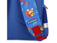 Paw Patrol Paw Patrol Chase Modrý batoh do škôlky pre chlapca, reflexný 31x25x10 cm 