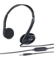 Genius headset - HS-M200C, slúchadlá s mikrofónom single jack