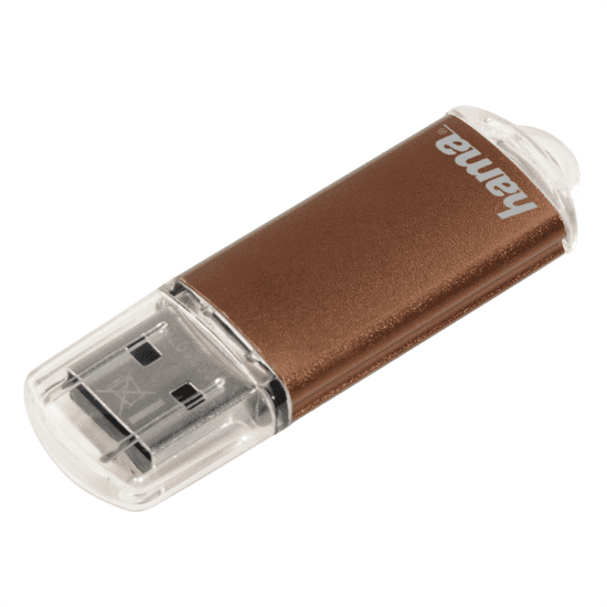 HAMA laeta FlashPen, USB 2.0, 32 GB, 66x, hnedá