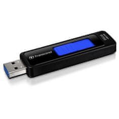 Transcend 64GB JetFlash 760, USB 3.0 flash disk, LED indikácia, čierno/modrý