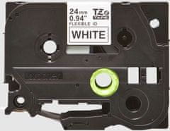 TZE-FX251, čierna tlač na biele, šírka 24 mm