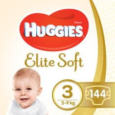 Huggies HUGGIES Extra Care plienky jednorazové 3 (6-10 kg) 144 ks