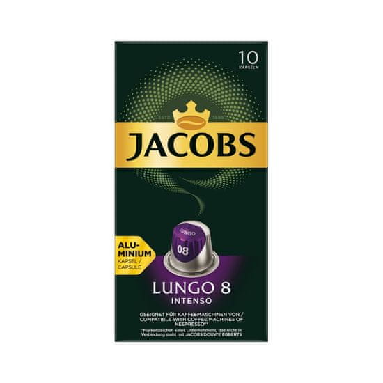 Jacobs Espresso Lungo intenzita 8, 10 ks kapsúl pre Nespresso®*