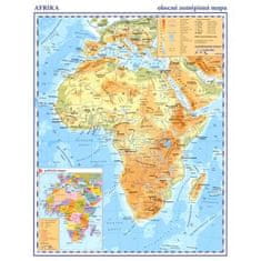 Afrika - príručná obecne zemepisná mapa A3/1:33 mil.