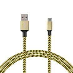 Carcommerce Kábel - USB A 2.0 / Micro USB 2,4A 1m