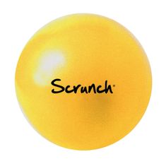 Scrunch Lopta - pastelová žltá