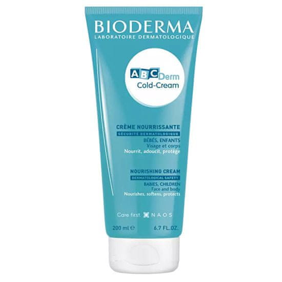 Bioderma Výživný krém na tvár a telo pre deti ABCDerm Cold-Cream 200 ml