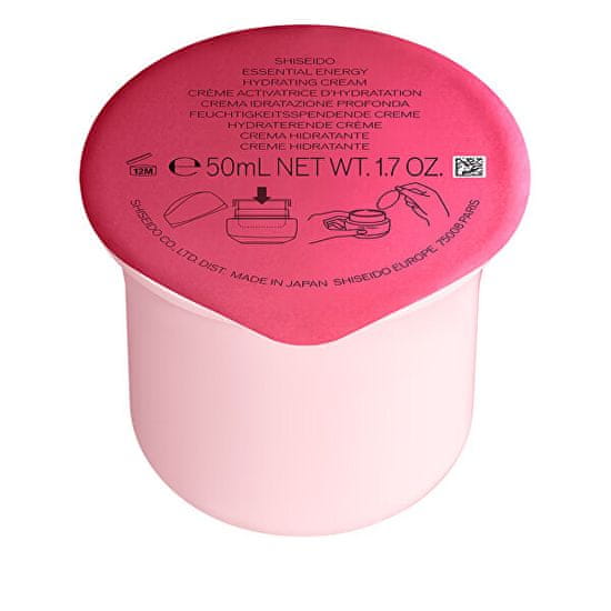 Shiseido Náhradná náplň do hydratačného pleťového krému Essential Energy ( Hydrating Cream Refill) 50 ml