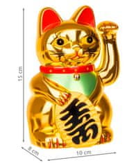 Iso Trade Čínska mačka Iso Trade 3064 - zlatá