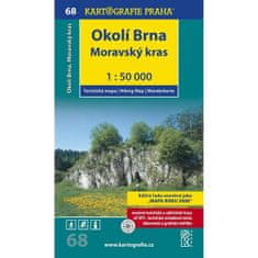 1: 50T (68)-Okolie Brna, Moravský kras (turistická mapa)