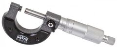 SATRA Mikrometer strmeňový, rozsah 0 - 25 mm, delenie 0,01 mm