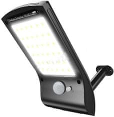 HADEX Solárne svietidlo LED s PIR čidlom nástenné aj stojacie /Solárne svetlo/