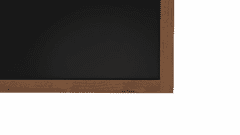 Allboards , Tabule černá křídová v dřevěném rámu 100x80 cm, TB108