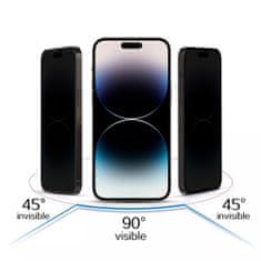 IZMAEL Privacy glass pre Apple iPhone 11 Pro Max - Čierna KP25448
