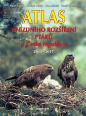 Atlas hniezdneho rozšírenia vtákov v Českej republike 2014 - 2017 - Tomáš Telecký