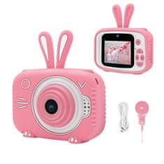 MG C15 Bunny detský fotoaparát, ružový