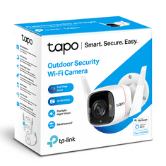 Tapo C320WS Outdoor IP66 Security 2K Wi-Fi Camera, microSD, dvojcestné audio, detekcia pohybu
