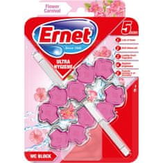 Ernet WC záves Ultra Hygiene Flowers Carnival 2x50g